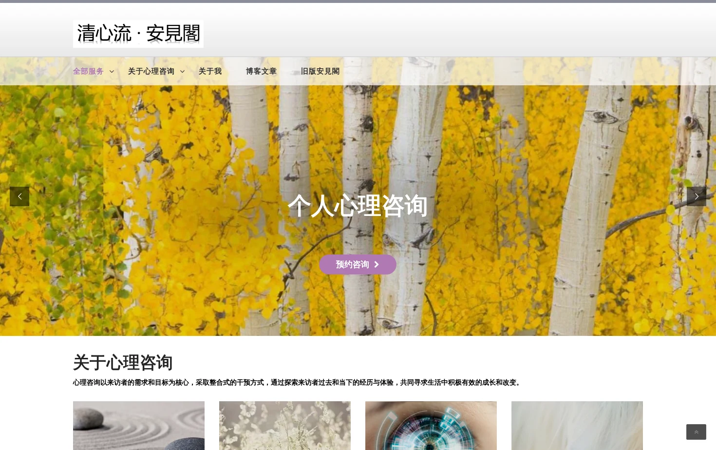 清心流 页面快照